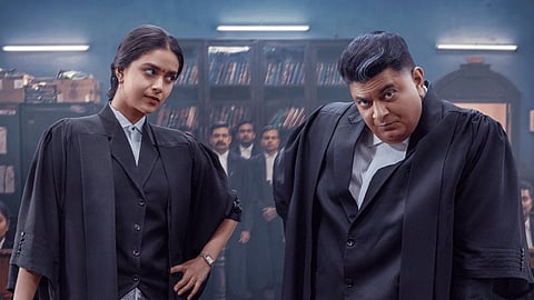 கீர்த்தி சுரேஷ், மிஷ்கின் நடிக்கும் `சத்யவான் சாவித்திரி' படத்தின் டீசர் வெளியானது