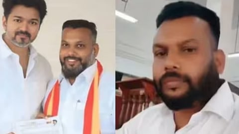 தவெக நிர்வாகி