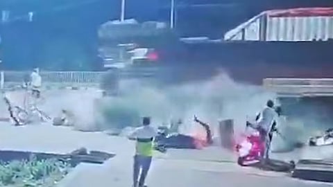 lorry accident