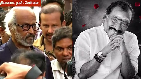 மறைந்த இசையமைப்பாளர் தேவாவின் உடலுக்கு ரஜினிகாந்த் நேரில் அஞ்சலி