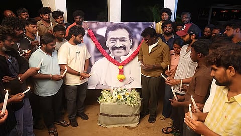 மறைந்த தேவாவின் படத்துக்கு அஞ்சலி செலுத்திய “மஞ்சணத்தி” படக்குழுவினர்