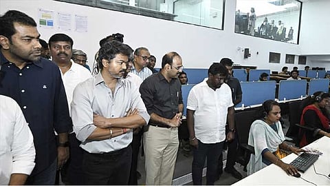 சென்னை மாநகராட்சியில் பருவமழை முன்னெச்சரிக்கை பணிகள்: முதல்-அமைச்சர் ச.ஜோசப் விஜய் நேரில் ஆய்வு