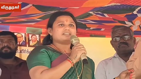 ‘முதியோர் இல்லங்கள் இல்லாத தமிழகத்தை உருவாக்குவதே த.வெ.க. அரசின் நோக்கம்’ - அமைச்சர் ஜெகதீஸ்வரி