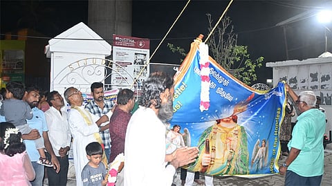 சென்னை வாணுவம்பேட்டை திருத்தூதர் புனித யூதா ததேயு திருத்தலத்தின் 49-வது ஆண்டு பெருவிழா கோலாகலம்: அக்டோபர் 22-இல் கொடியேற்றம்