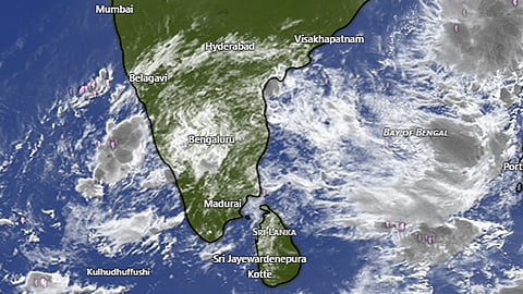 வலுப்பெற்ற காற்றழுத்த தாழ்வு பகுதி - வானிலை ஆய்வு மையம் தகவல்
