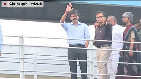 முதல்-அமைச்சர் விஜய் ஆய்வு
