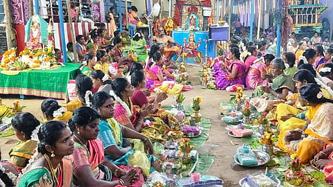 திப்பணம்பட்டி ராம சுவாமி, காளியம்மன் கோவில் கொடை விழா, திருவிளக்கு பூஜை