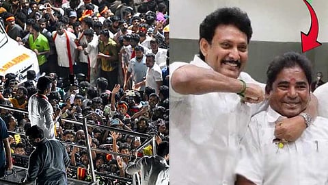 கரூரிலேயே விஜய்யை முடித்திருக்கலாம் என பேசிய திமுக கவுன்சிலர் கைது
