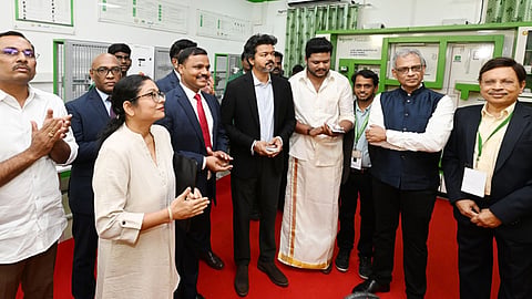 30 அரசு தொழிற்பயிற்சி நிலையங்களில் மேம்பட்ட மின் ஆய்வகங்கள்: முதல்-அமைச்சர் விஜய் திறந்து வைத்தார்