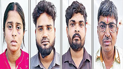 வீடு, மருத்துவ சீட் வாங்கித் தருவதாக ரூ.1.92 கோடி மோசடி: கணவன், மனைவி உட்பட 4 பேர் கைது