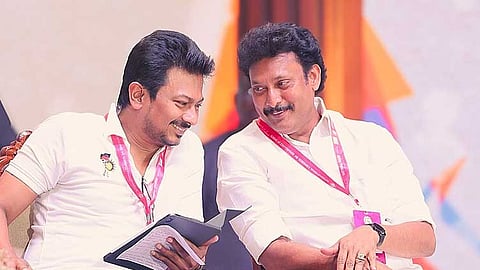 சிறையில் அன்பில் மகேஷை 2-வது முறையாக சந்தித்தார் உதயநிதி ஸ்டாலின்