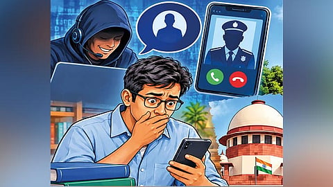 படித்தவர்களே டிஜிட்டல் கைதை நம்பி ஏமாறுவது அதிர்ச்சி அளிக்கிறது: சுப்ரீம் கோர்ட்டு கருத்து.