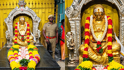 பசும்பொன்னில் தேவர் குருபூஜை விழா...பாதுகாப்பு பணியில் போலீசார் தீவிரம்!