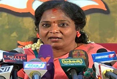 தமிழகத்தில் சட்டம், ஒழுங்கு கெட்டால் மு.க.ஸ்டாலின் தான் காரணம் தமிழிசை சவுந்தரராஜன் பேட்டி