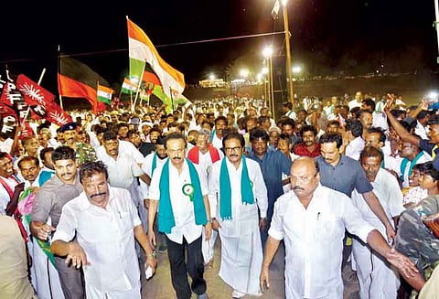 ‘காவிரி உரிமை மீட்பு பயணம் அரசியலுக்கானதல்ல’ மக்களுக்கான எங்களது போராட்டம் தொடரும்