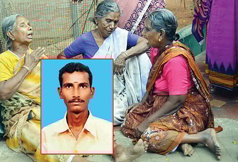 உடலில் மண்எண்ணெய் ஊற்றி வியாபாரி தீக்குளித்து தற்கொலை பிரதமர் மோடி வருகைக்கு எதிர்ப்பு