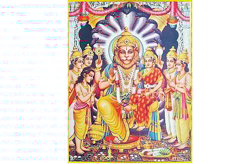 நன்மை தரும் நரசிம்மர் வழிபாடு