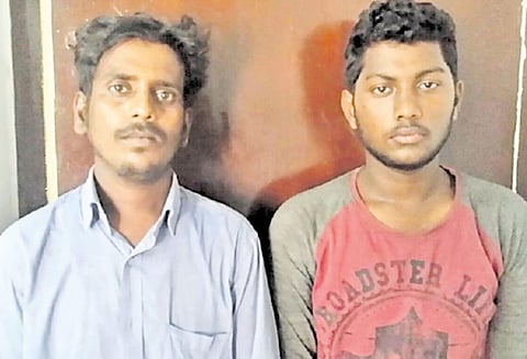 வடபழனியில் பூட்டிய வீடுகளில் கொள்ளையடித்த 2 பேர் கைது