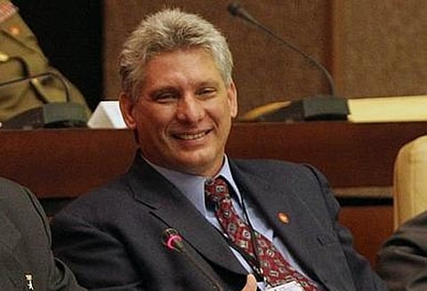 கியூபாவின் புதிய அதிபராக மிகுவேல் டையஸ் கேனல் இன்று பதவியேற்றார்