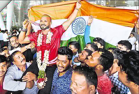 ஒலிம்பிக் போட்டியில் பதக்கம் வெல்வதே இலக்கு - பளுதூக்குதல் வீரர் சதீஷ்குமார்