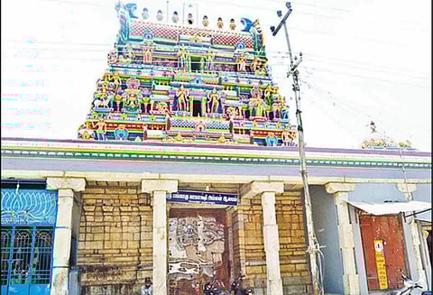 தஞ்சை பங்காரு காமாட்சி அம்மன் கோவிலில் உண்டியலை உடைத்து பணம் கொள்ளை