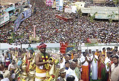 24 ஆண்டுகளுக்கு பிறகு தாரமங்கலம் கைலாசநாதர் கோவில் கும்பாபிஷேகம்