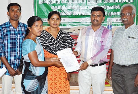 நலவாரியத்தில் 118 பேர் உறுப்பினர்களாக சேர்ப்பு