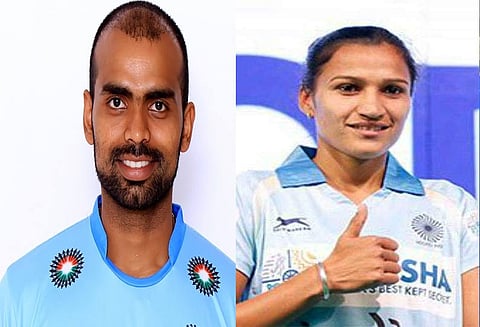 இந்திய ஆடவர் மற்றும் மகளிர் ஹாக்கி அணிகளின் கேப்டன்கள் அறிவிப்பு