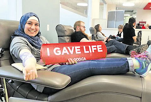 ரத்த தானத்தால் தெரிவிக்கப்பட்ட நன்றி!