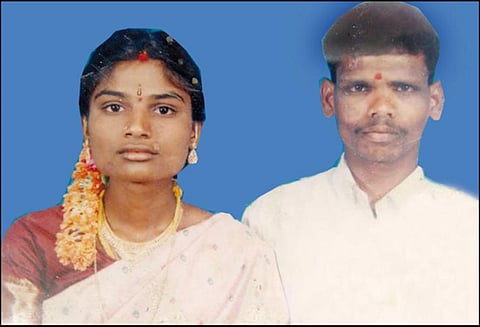 மனைவியை கொலை செய்துவிட்டு தற்கொலைக்கு முயன்ற தொழிலாளி சிகிச்சை பலனின்றி சாவு