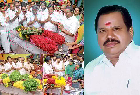 மரணம் அடைந்த திருப்பரங்குன்றம் எம்.எல்.ஏ. போஸ் உடலுக்கு எடப்பாடி பழனிசாமி அஞ்சலி