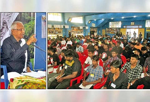 “கோவில்களில் பெண்களும் அர்ச்சகர்களாக வேண்டும்” கி.வீரமணி பேட்டி