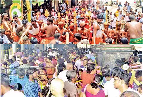 காஞ்சீபுரம், திருவள்ளூர் மாவட்ட முருகன் கோவில்களில் ஆடி கிருத்திகை விழா