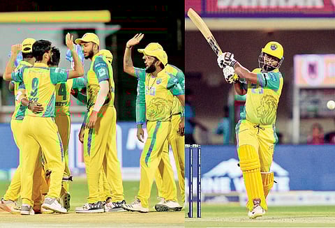 டி.என்.பி.எல். கிரிக்கெட்: வெளியேற்றுதல் சுற்றில் கோவை கிங்ஸ் வெற்றி 2-வது தகுதி சுற்றில் மதுரை அணியுடன் இன்று மோதல்