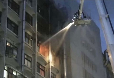 மருத்துவமனையில் பயங்கர தீ; 9 பேர் உடல் கருகி சாவு