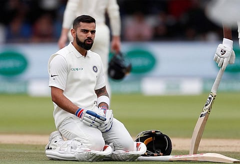 டெஸ்ட் கிரிக்கெட் போட்டியில் பேட்ஸ்மேன் தரவரிசையில் முதலிடத்தை இழந்தார், விராட்கோலி