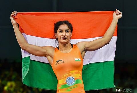 ஆசிய விளையாட்டு போட்டி: மகளிர் மல்யுத்தம் 50 கிலோ எடைப்பிரிவில் இந்தியாவுக்கு தங்கம்