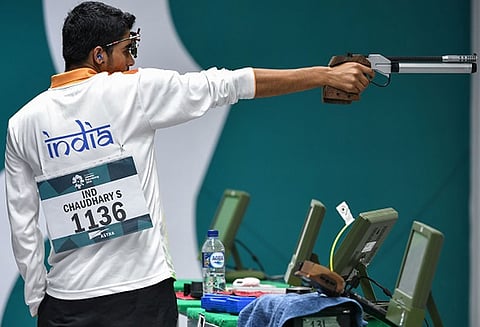 ஆசிய விளையாட்டு போட்டியில் சாதனை படைத்த விவசாயியின் மகன்