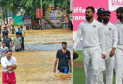 இங்கிலாந்துக்கு எதிரான டெஸ்ட் வெற்றியை கேரள மக்களுக்கு அர்ப்பணித்த இந்திய கேப்டன் கோலி