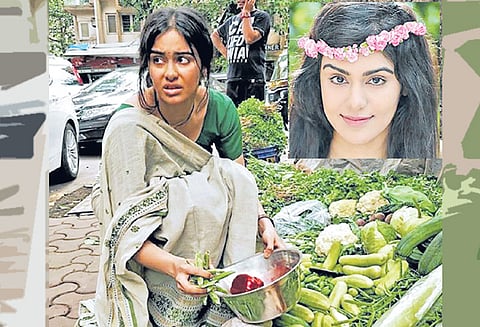 ஹாலிவுட் படத்துக்காக காய்கறி விற்ற அடா சர்மா