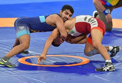 ஊக்கமருந்து சர்ச்சையில் சிக்கிய மல்யுத்த வீரர்