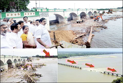 முக்கொம்பில் கொள்ளிடம் ஆற்றின் குறுக்கே ரூ.410 கோடியில் புதிய அணை எடப்பாடி பழனிசாமி அறிவிப்பு