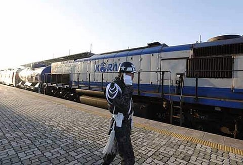 10 ஆண்டுகளில் முதல்முறையாக வட கொரியாவுக்குள் தென் கொரியா ரெயில் சென்றது