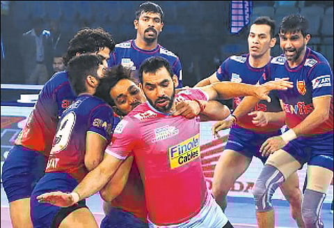 புரோ கபடி: தமிழ் தலைவாஸ்-பாட்னா ஆட்டம் ‘டை’