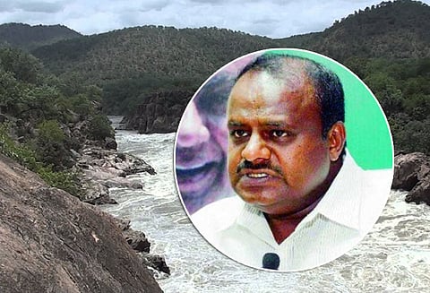 சுப்ரீம் கோர்ட்டில் தமிழக அரசு மனு எதிரொலி மேகதாது அணை விவகாரம் குறித்து சட்ட நிபுணர்களுடன் குமாரசாமி ஆலோசனை