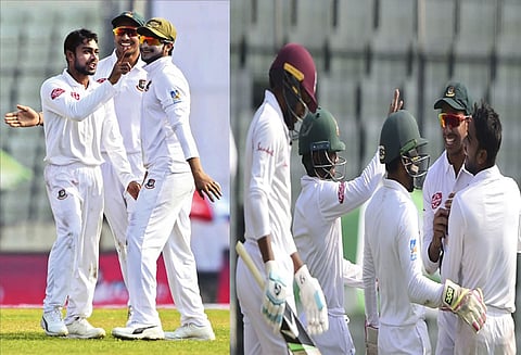 வெஸ்ட் இண்டீசை புரட்டியெடுத்தது: வங்காளதேச அணி இன்னிங்ஸ் வெற்றி