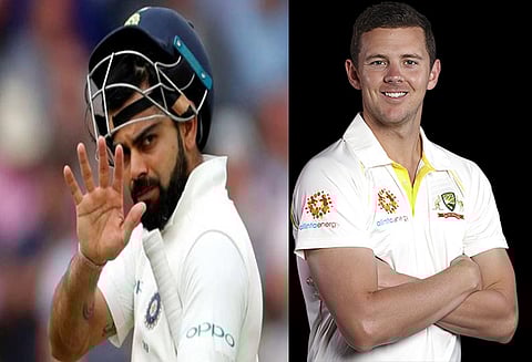 விராட்கோலியை வீழ்த்த எங்களிடம் திட்டம் இருக்கிறது - ஆஸ்திரேலிய அணியின் துணைகேப்டன் ஹேசில்வுட் பேட்டி