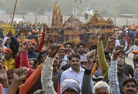 அயோத்தியில் ராமர் கோவில் கட்டப்படும் என்றவர்கள்தான் ஆட்சியில் உள்ளனர் : பா.ஜனதா மீது ஆர்.எஸ்.எஸ். தலைவர் அட்டாக்!