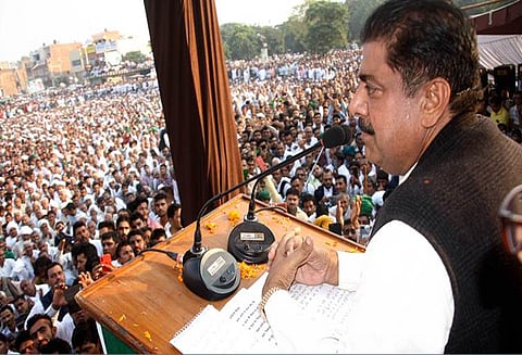 அரியானா: முன்னாள் முதல்-மந்திரியின் மகன் புதிய கட்சி தொடங்கினார்