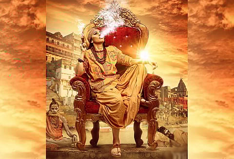 கஞ்சா சாமியாராக ஹன்சிகா - சர்ச்சை தோற்றத்துக்கு எதிர்ப்பு